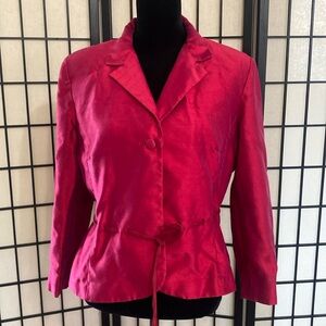 Kay Unger NY Blazer 14Sz Magenta Color Cocktail Dressy barely worn